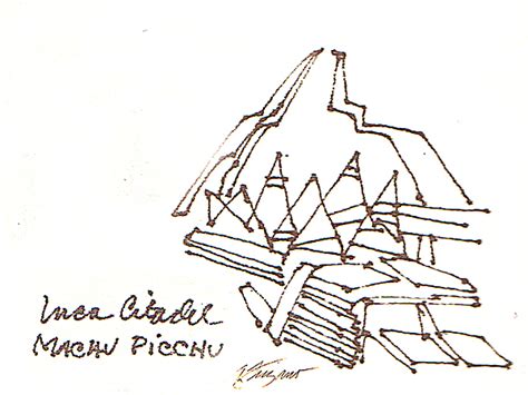Choose your favorite machu picchu drawings from 16 available designs. Machu Picchu Drawing by Julia Cappiello