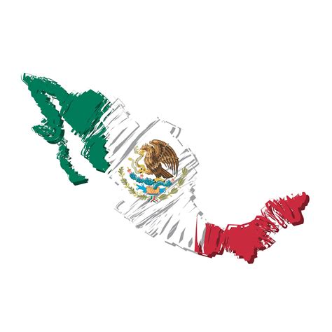 Idool Mapa De México Con Bandera Mexicana Símbolos Patrios 16 De 64680 Hot Sex Picture