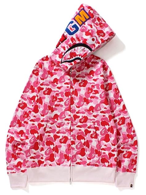 Bape Pink Hoodie At 40 Off On Hollywood Leather Jackets