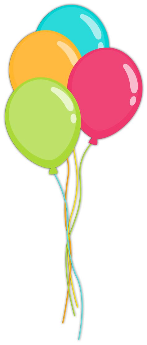 Party Balloons And Confetti Free Download On Clipartmag