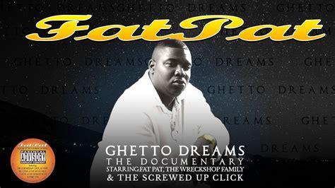 Fat Pat Ghetto Dreams The Documentary Wreckshop Records Youtube
