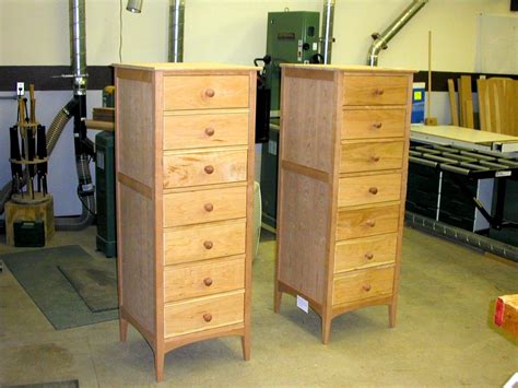 Hand Crafted Solid Cherry Lingerie Chests By The Plane Edge Llc