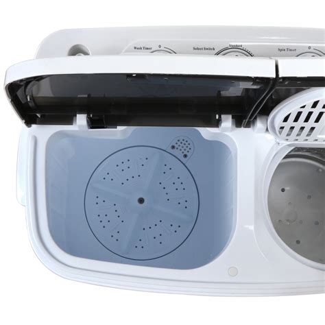 White Compact Portable Washer And Dryer With Mini Washing Machine And Spin Dryer 680306980598 Ebay