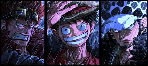 One Piece 974 Luffy Law Kid By D4nartss One Piece Series Luffy Anime
