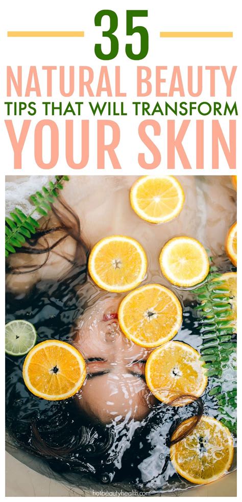 35 Best Natural Skincare Tips Ever Natural Beauty Tips Beauty Hacks