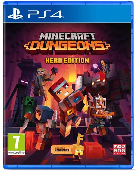 Ps4 Minecraft Dungeons Hero Edition Gamershousecz