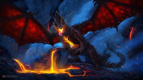 Artstation Fire Dragon