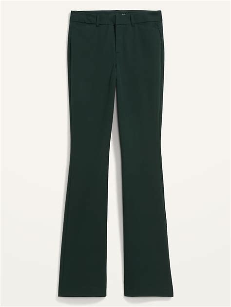High Waisted Full Length Flare Pixie Pants For Women Old Navy