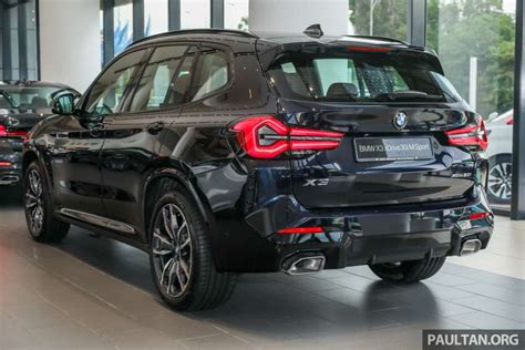 2022 Bmw X3 Facelift In Malaysia Full Live Gallery Of G01 Lci In