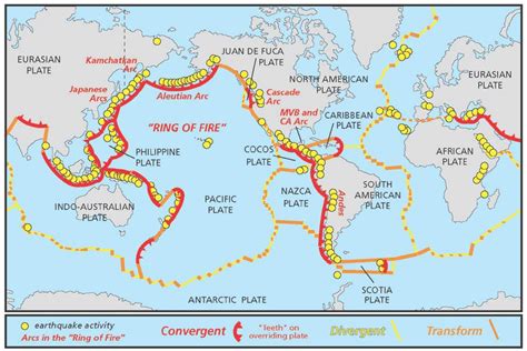 Plate Tectonics And Volcanoes Volcanoes Craters And Lava Flows Us