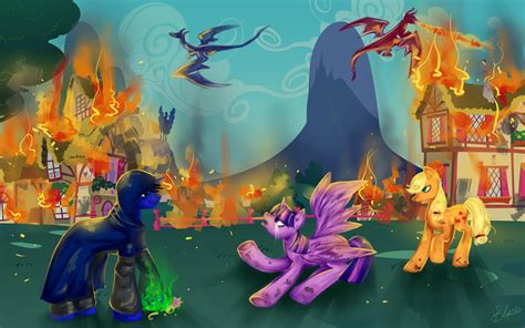 Fall Of Ponyville By Michal4269 On Deviantart