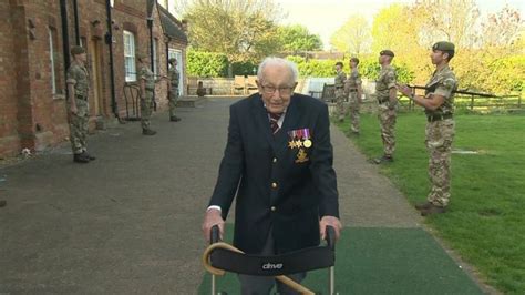 capt sir tom moore how the retired army officer became a nation s hero bbc news