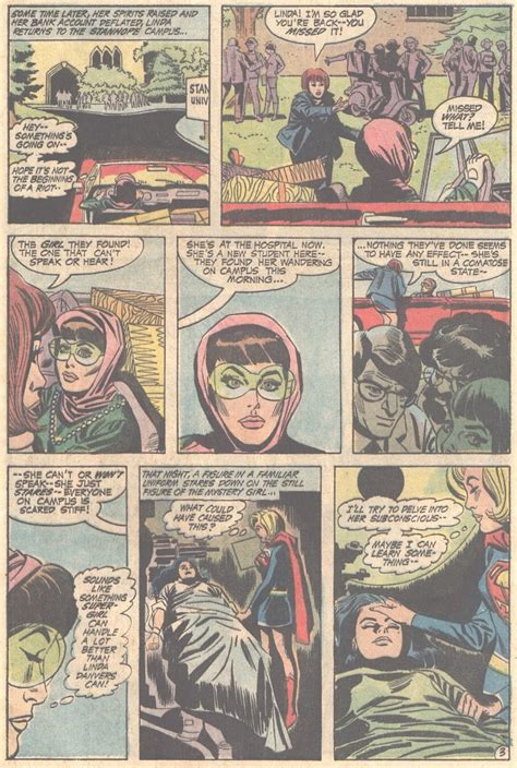Adventure Comics 397 1970 Page 3 Telepath Supergirl In R Bermans