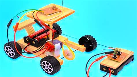 How To Make Rc Toy Car At Home Mini Powerful Car Remote Control Diy