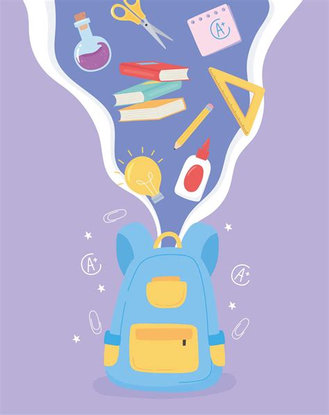 Cute Education Icons 2057772 Vector Art At Vecteezy