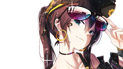 Anime Girl Smile Sunglass 4k 3840x2160 29 Wallpaper