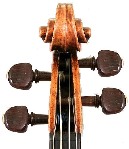 The four strings on the violin are tuned in perfect fifths to the following notes: Violin Tuners