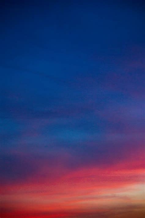 Orange And Blue Cloudy Sky Photo Free Nature Image On Unsplash