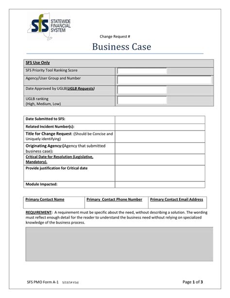 Business Case Template Download Free Documents For Pdf Word And Excel