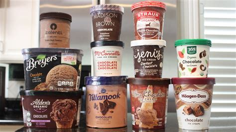 Ranking Chocolate Ice Cream From 11 Popular Brands