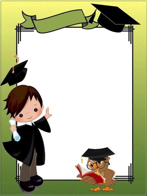 Imagenes De Marcos De Graduacion Cartel De Graduación Infantil