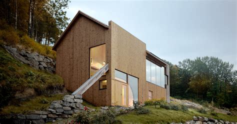 Rever And Drage Completes A Fjord Side Cabin In Western Norway