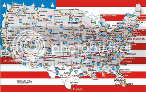 Map Us 40 Direct Map