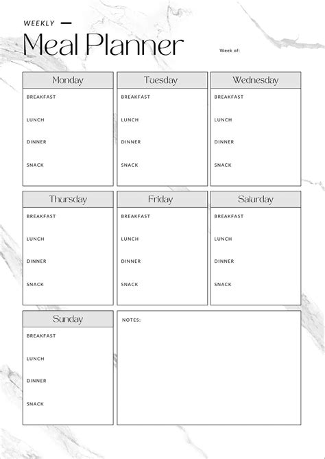 Weekly Meal Planner - Etsy in 2024 | Weekly meal planner, Meal planner