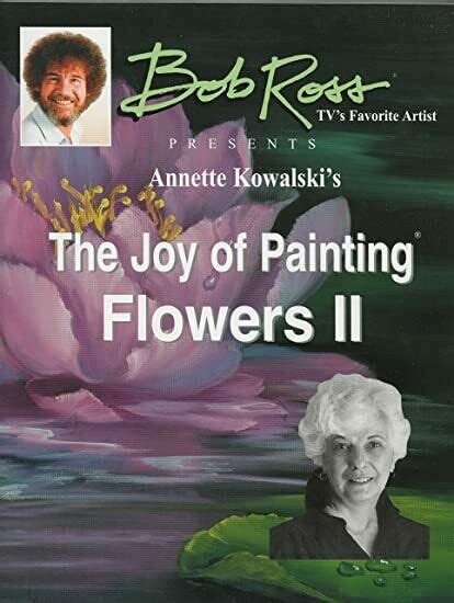 Bob Ross Book The Joy Of Painting Flowers Ii Store Diyvinci