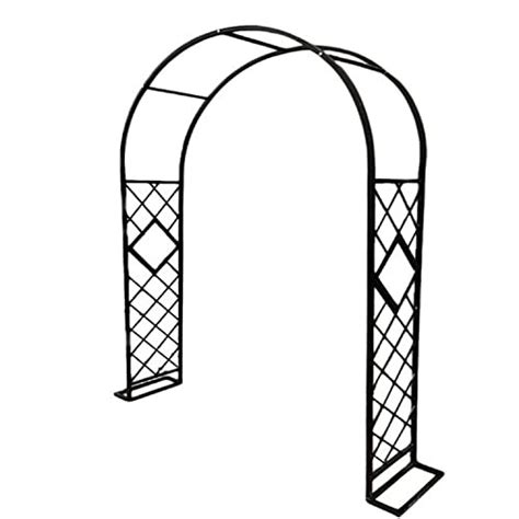 75ft Metal Decorative Arch Garden Arches Arbors Curved Durable Iron