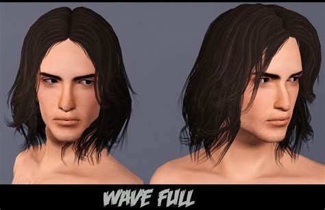 Mod The Sims 3 Ambitions Hairs Converted For Males Long Hair Styles Men Long Hair Styles