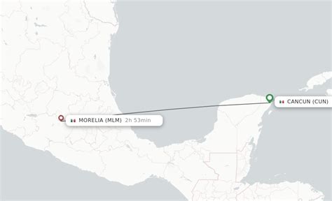 Direct Non Stop Flights From Cancun To Morelia Schedules