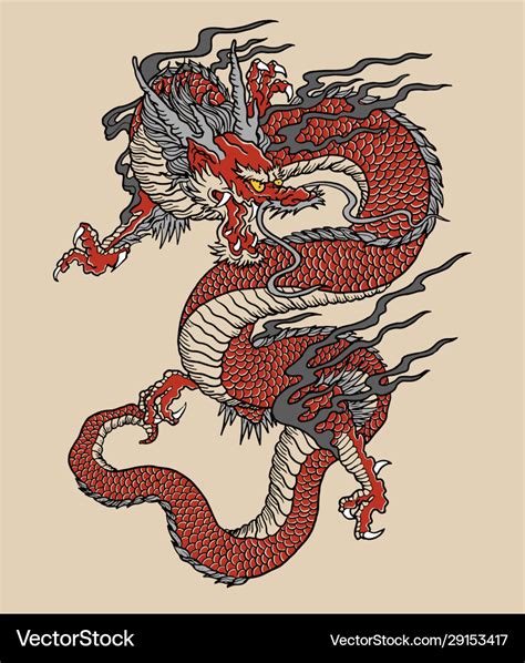 Traditional Japanese Dragons Tattoos