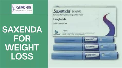 Ppt Saxenda For Weight Loss Ozempic Pens Powerpoint Presentation