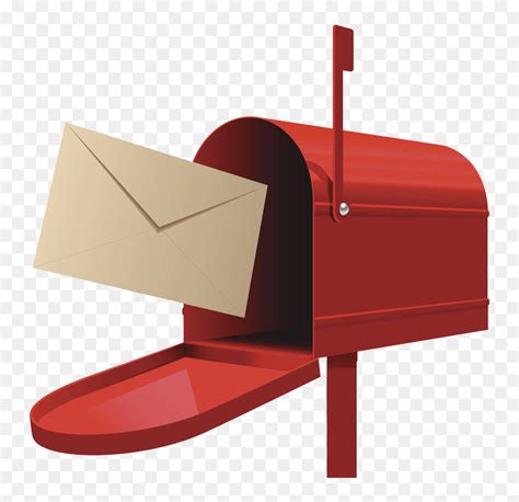 Post Box Letter Illustration Mailbox Clipart Hd Png Download Vhv