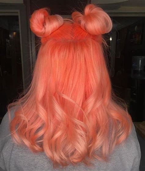 Pin By 𝐡𝐨𝐧𝐞𝐲𝐠𝐢𝐫𝐥𝐡𝐨𝐛𝐢 On ↞im A Lady↠ Peach Hair Peach Hair Colors
