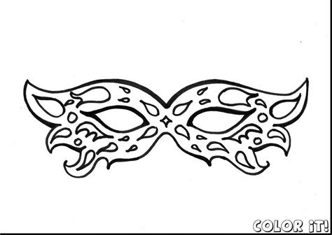 Mardi Gras Mask Drawing At Getdrawings Free Download