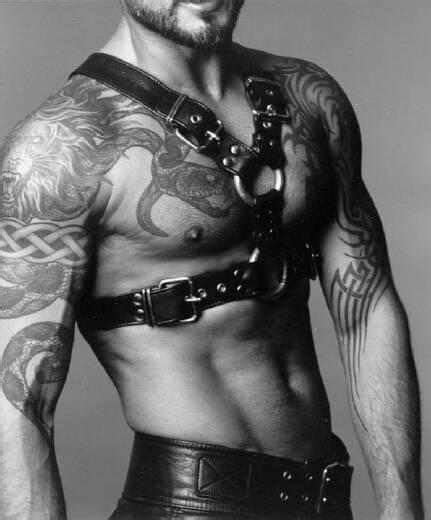 Pin On Men Of Leather Harness Fashion Function And Everything In Between