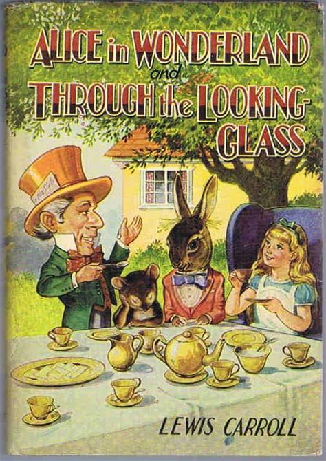 Alice In Wonderland And Through The Looking Glass By Lewis Carroll Very Good Hardcover Lazy