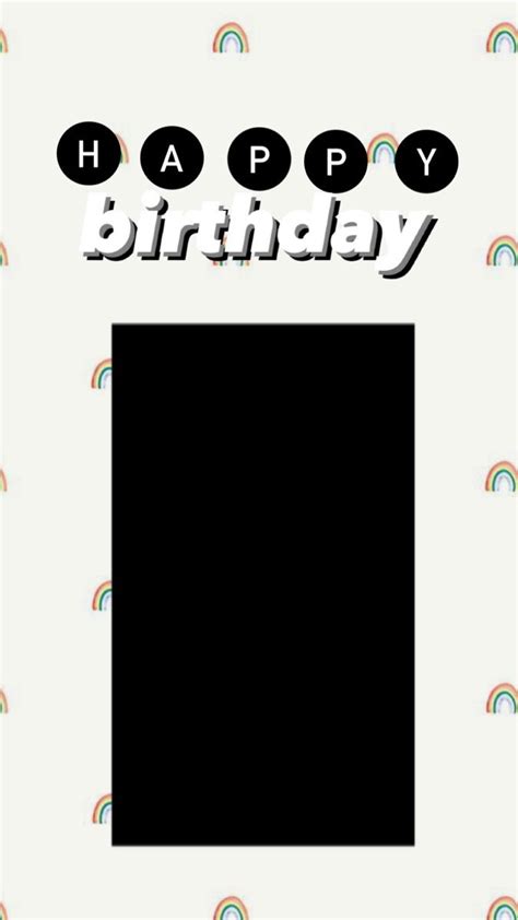 Learn to write in the. happy birthday instagram story template di 2020 | Jenis ...