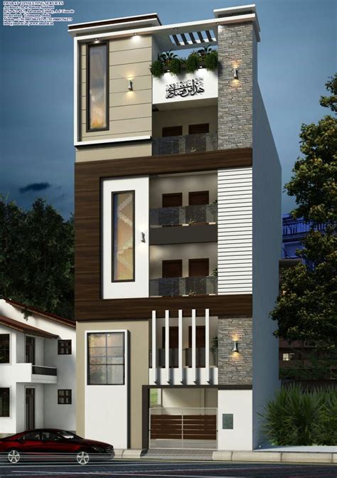This Is An Artists Rendering Of A Two Story Building With Balconies On