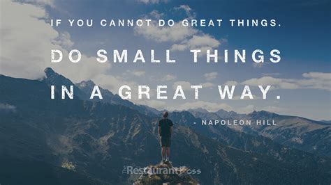 Find 16 small things quotes by booker t. "If you cannot do great things, do small things in a great way." - Napoleon Hill - The ...