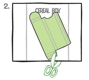 There's a whole set and all of them are little bits of fun. The Craft Committee: Cereal Box Pencil Case