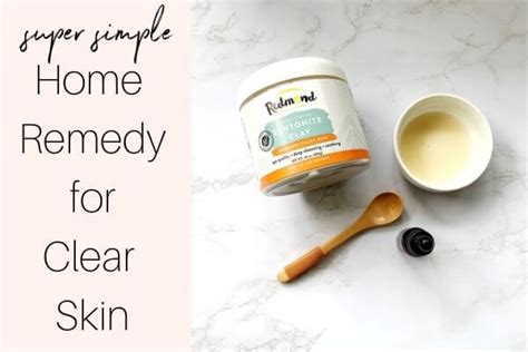 A Super Simple Home Remedy For Clear Skin Native Soul Beauty
