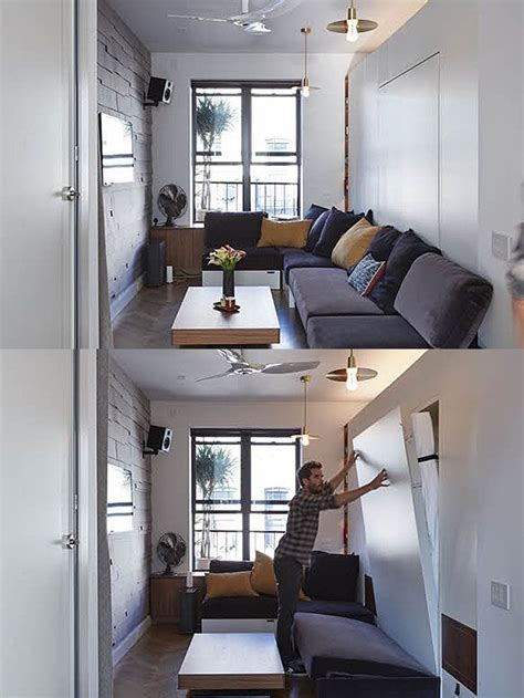 Tiny 350 Square Foot Smart Apartment In New York City Apartment