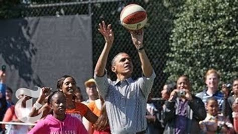 Obama Basketball Highlights President Shoots Hoops At Easter Egg Roll