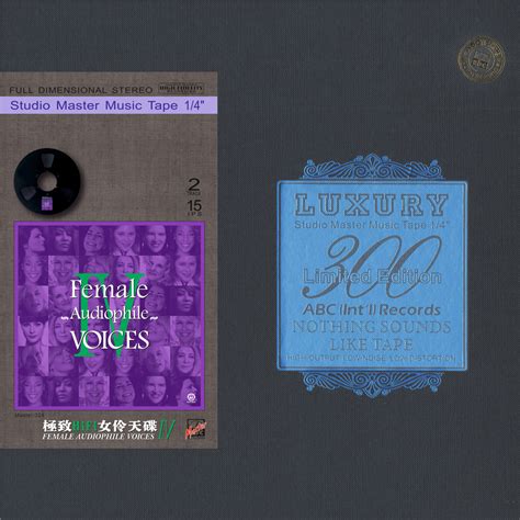 Female Audiophile VoicesⅣ 14 Studio Master Abc（int L）records