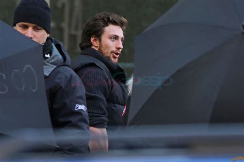 Sam And Aaron Taylor Johnson Kiss On The Set Of Fifty