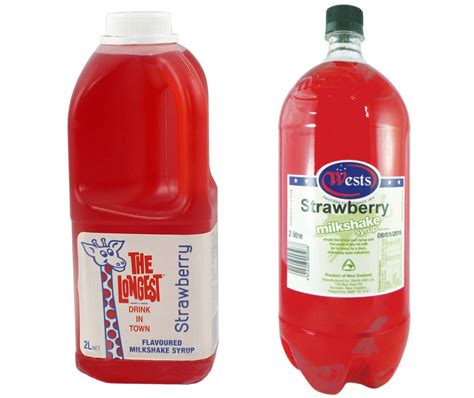 Strawberry Milkshake Syrup 2l Gofood And Lolliesnz