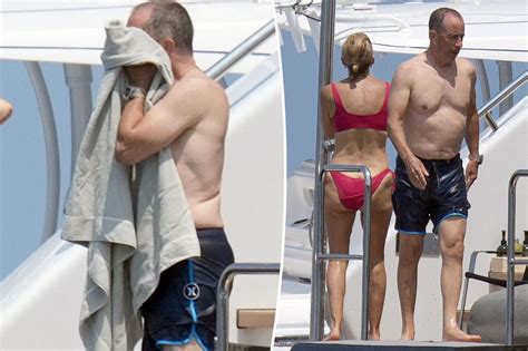 Shirtless Jerry Seinfeld Wife Jessica Rinse Off Aboard Yacht